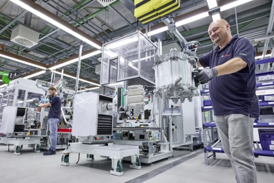 Bosch develops new electric motor for light vans