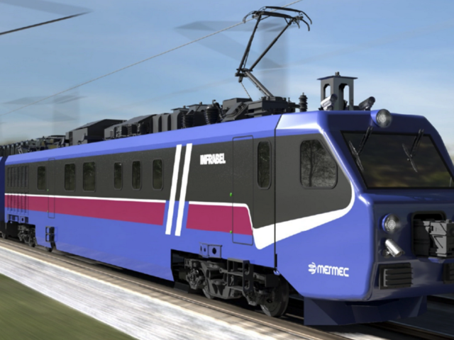 La société belge Infrabel commande des trains de mesure électriques à batterie