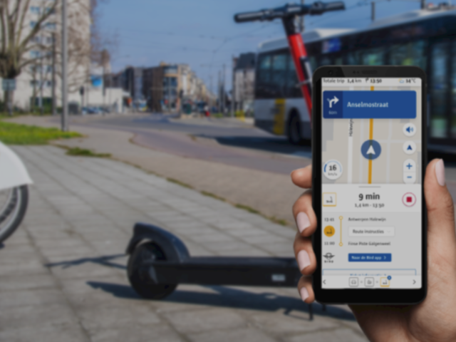 L'application "Smart to Antwerp" comprend désormais la navigation en direct