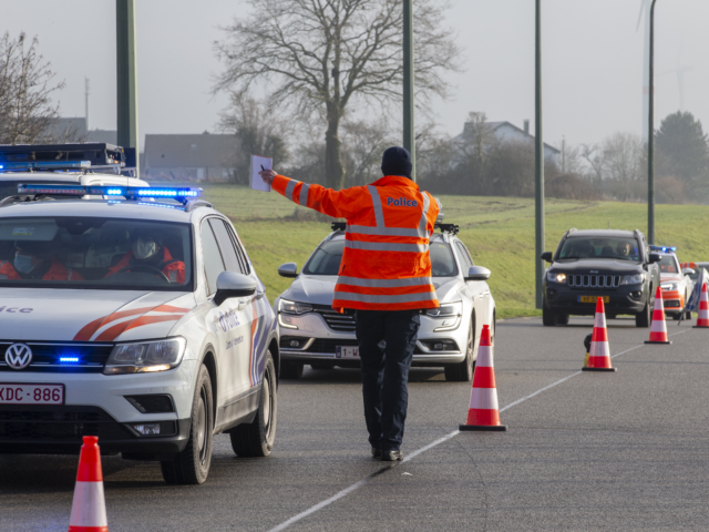 Action de la police belge : pas d'amendes routières pendant un mois entier