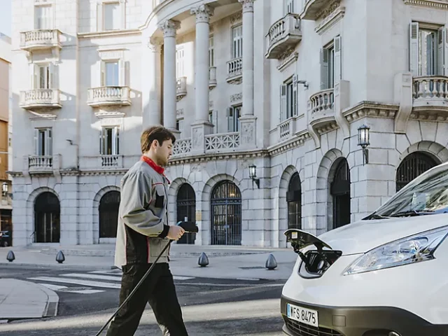 EV's kunnen €3.599 per voertuig per jaar besparen in een professioneel wagenpark'.
