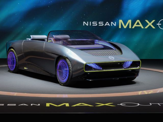 Is de Max-Out een volledig elektrische MX-5 van Nissan?