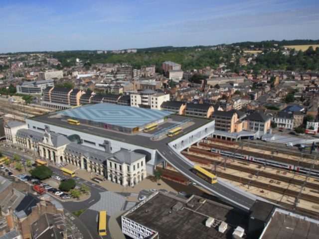 La flamboyante gare multimodale de Namur est désormais opérationnelle