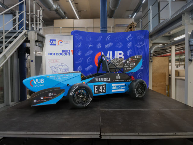 Belgian students say flax is the new carbon-fiber for racing cars