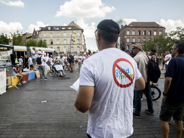Good Move: some 200 protesters against Brussels mobility plan