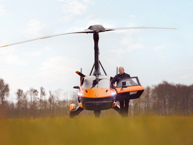Fleet of Dutch PAL-V flying cars to service airplanes anywhere