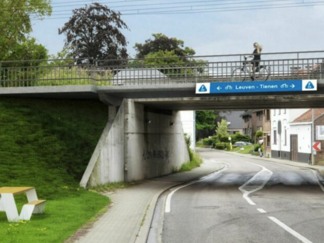 F24 bicycle highway between Louvain and Boutersem opened