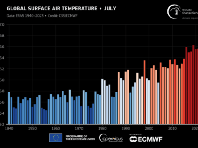 Copernicus: 'Juli 2023 warmste maand ooit in de menselijke geschiedenis'