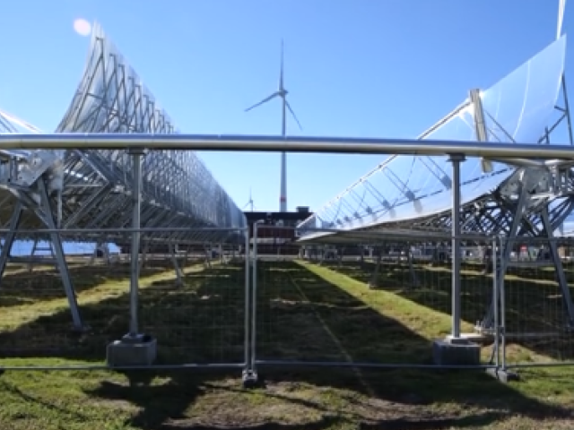 Mise en service de la plus grande plate-forme de miroirs solaires d'Europe à Turnhout