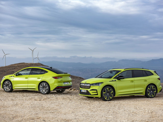 Electric Skoda Enyaq RS gets more power and more range