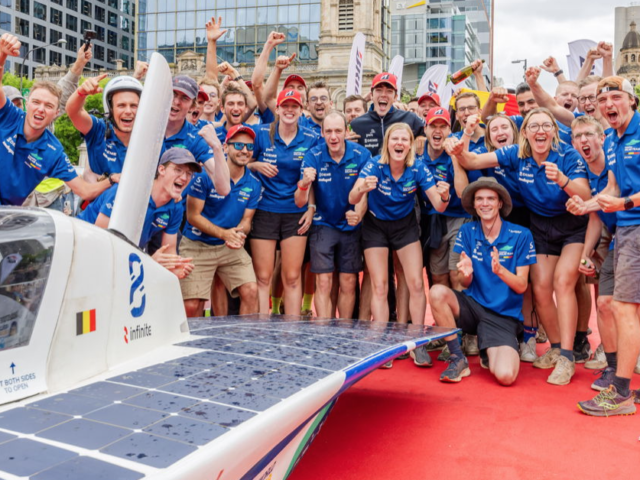 Belgian World Solar Challenge champion wins innovation award (update)