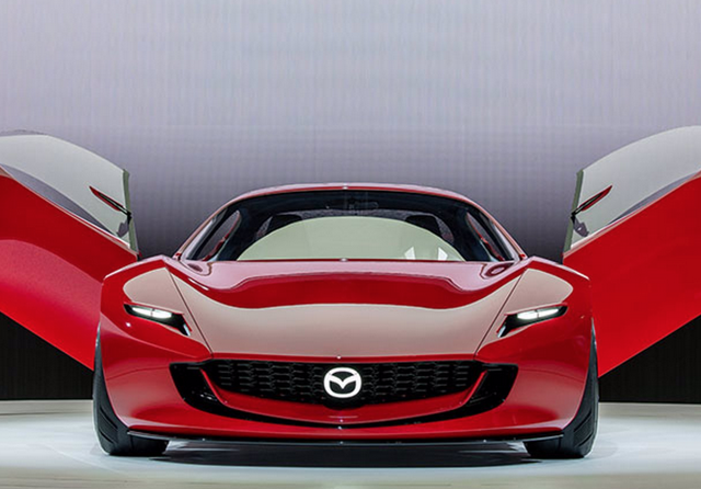 La Mazda Iconic SP est équipée d'un groupe motopropulseur rotatif EV