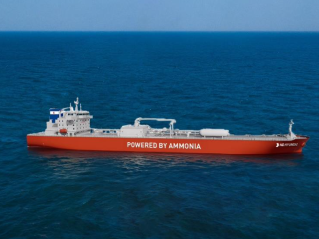 Exmar orders world’s first gas tankers with dual-fuel ammonia engines
