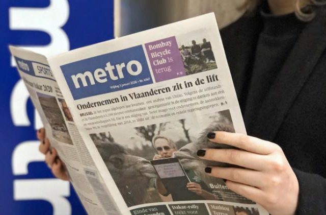 Belgian free commuter newspaper Metro pulls the plug