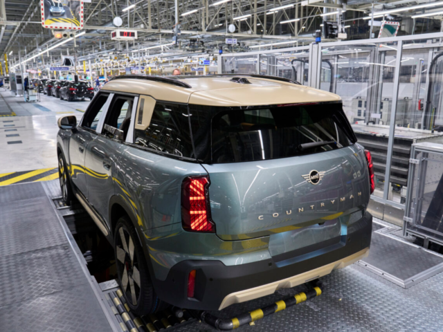 BMW starts Mini production in Germany