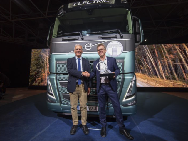 Volvo’s FH is first fully electric ‘Truck of the Year’