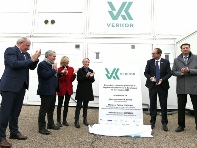 Verkor’s foundation stone cements Dunkirk as ‘Battery Valley’