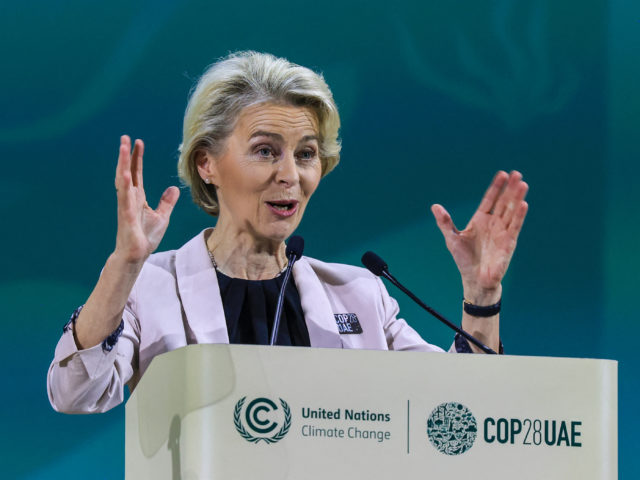 COP28: von der Leyen calls for global carbon tax