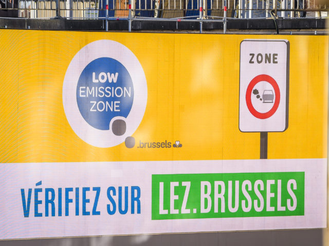 Record number of drivers fined in Brussels LEZ