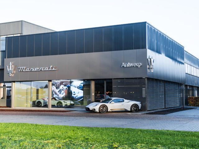 D’Ieteren opens first… Maserati concept store near Antwerp
