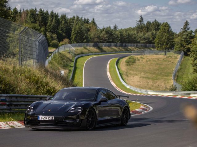 New Porsche Taycan beats, once again, Tesla on Nürburgring