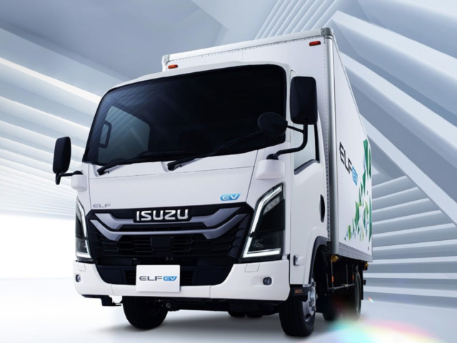 Isuzu strongly invests in e-trucks