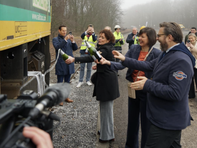 Railway freight line Genk – Zeebrugge takes 12 000 trucks off the road