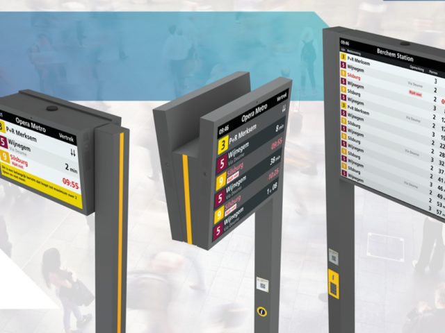 Q-lite to install 500 new-gen digital bus stop displays for De Lijn