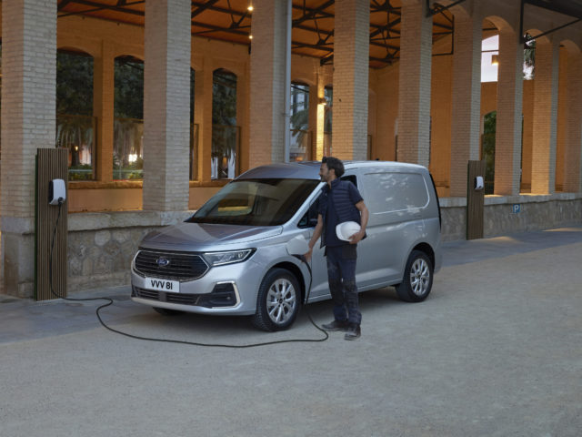 Ford unveils plug-in hybrid Transit Connect van