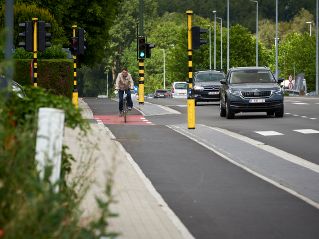 Flanders sees bike paths in good condition increase slightly
