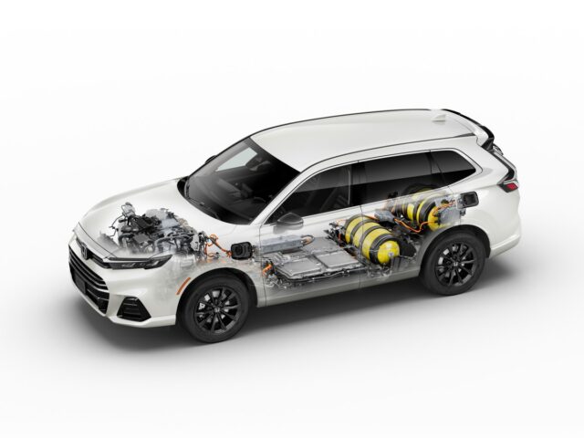 Honda launches CR-V e:FCEV plug-in hybrid on hydrogen
