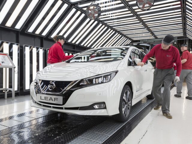 Nissan arrête la production de la Leaf au Royaume-Uni