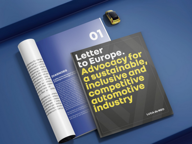 Renault CEO Luca de Meo schrijft een 'Brief aan Europa'
