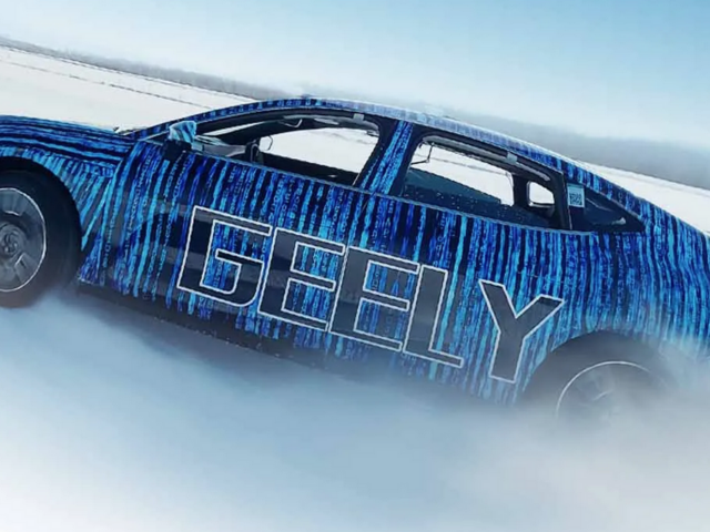 Geely showcases its new AI chassis with ‘autonomous’ drifting