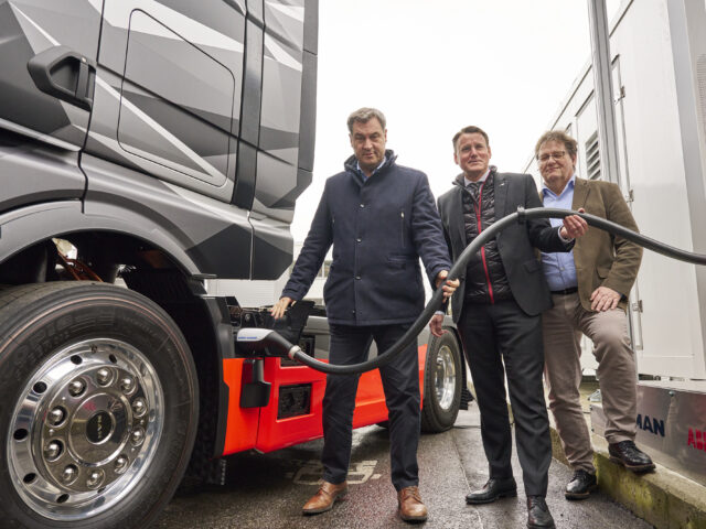 ABB and MAN demonstrate ‘Megawatt’ charging with new eTruck