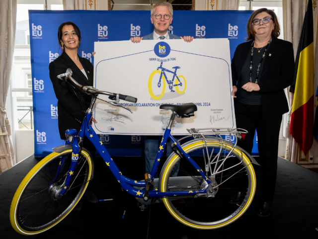 EU erkent fietsen als belangrijk element in haar mobiliteitsstrategie