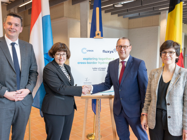 Belgian Fluxys and Luxembourger Creos together for hydrogen