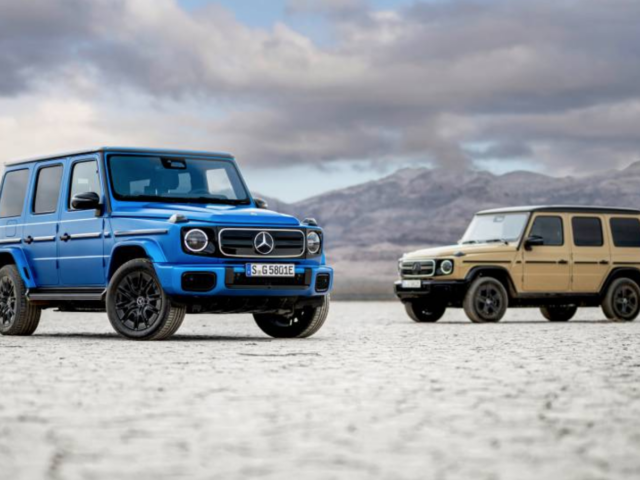 Mercedes launches electric G-Class in Beijing