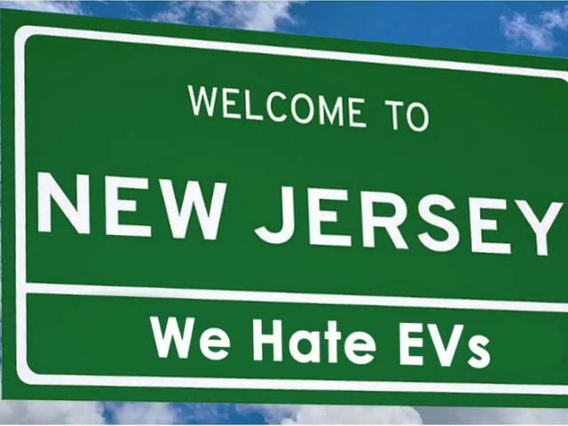New Jersey neemt het voortouw in het 'straffen' van EV's met een wegenbelasting van $250