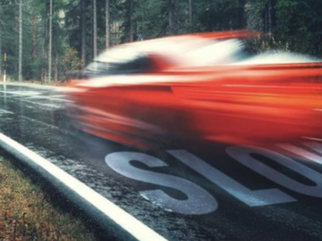 Most drivers adjust driving behavior after speeding fine
