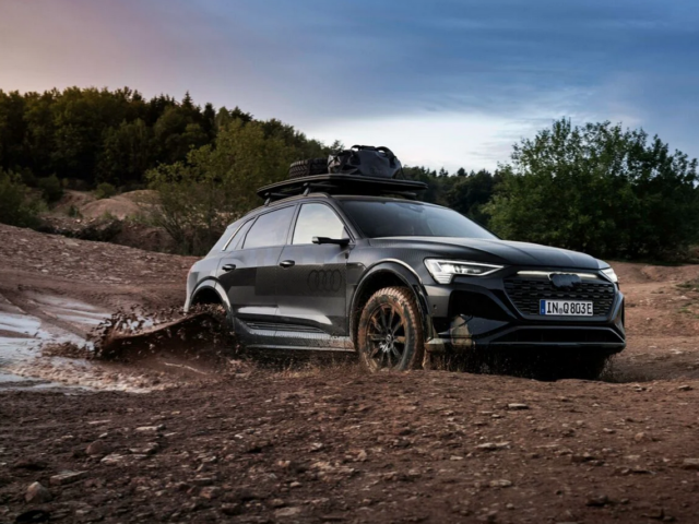 Audi starts building Q8 e-tron edition Dakar in Belgium