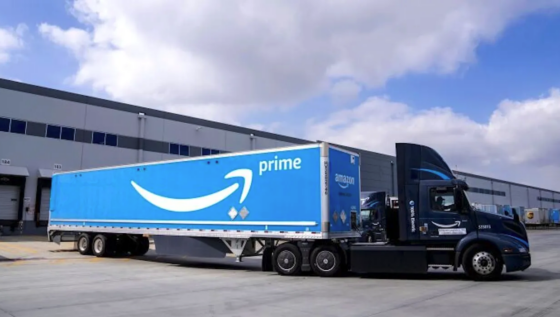 Amazon adds fifty Volvo VNR Electric semis to its Californian fleet
