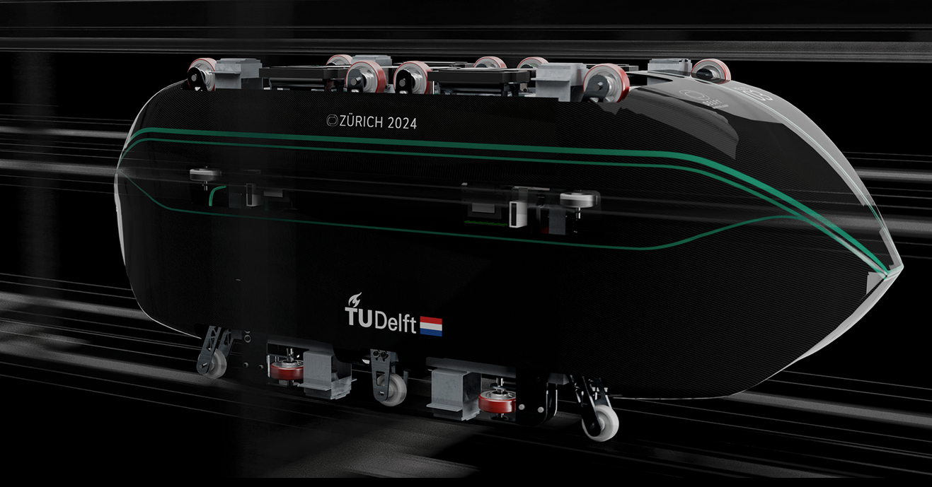TUDelft students show prototype hyperloop lane changing - newmobility.news