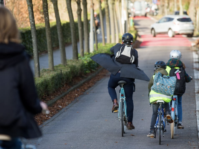 Een derde fietsongevallen door het niet correct toepassen van voorrangsregels