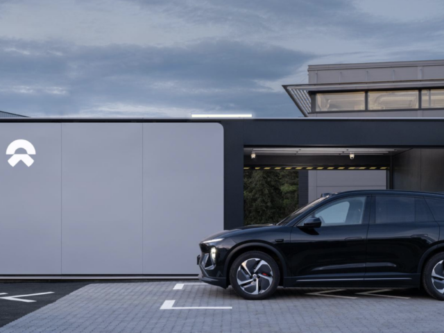 NIO opens its 50th battery swapping station in Europe