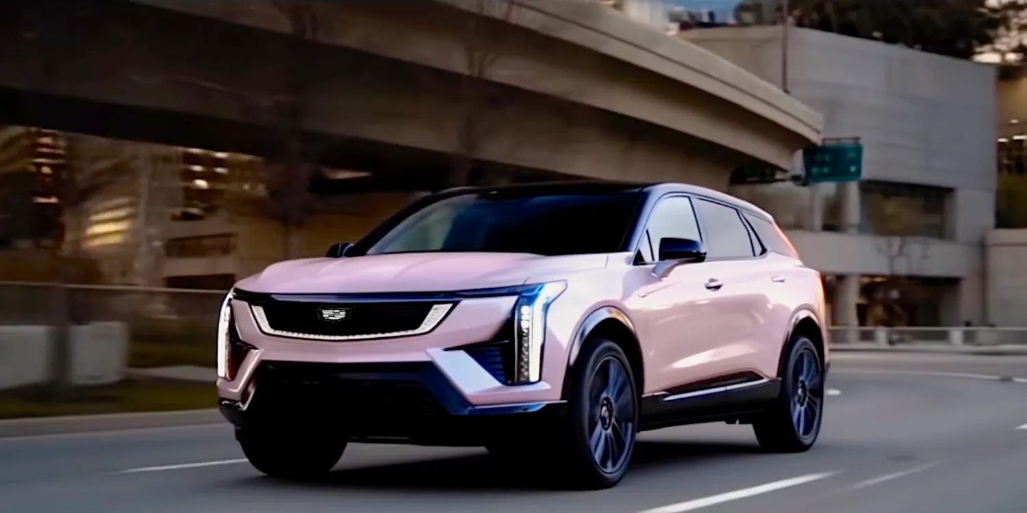 Mary Kay goes electric with pink Cadillac Optiq - newmobility.news