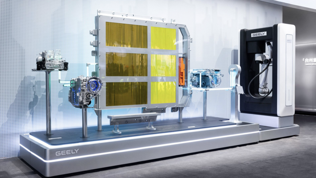Geely is developing a 1,000-volt architecture for shorter charging times